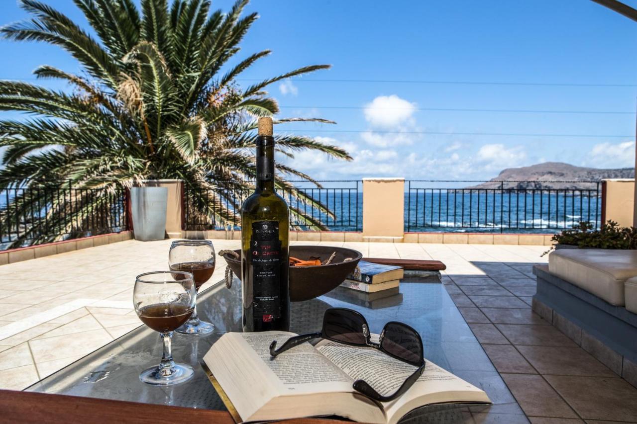 Pericles Beach Villa Kissamos Bagian luar foto