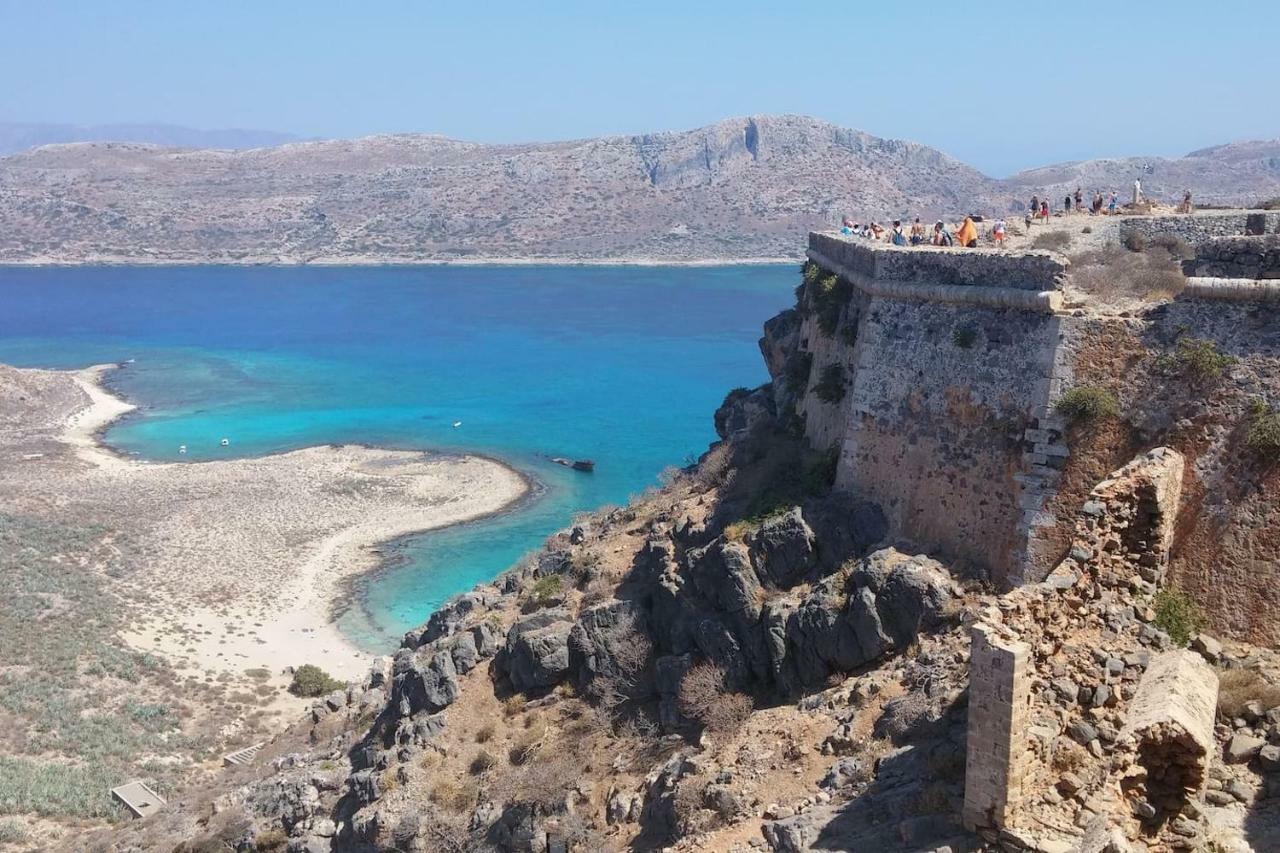 Pericles Beach Villa Kissamos Bagian luar foto