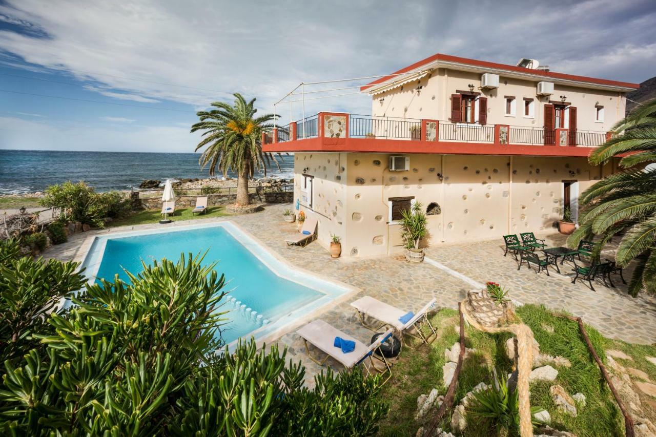 Pericles Beach Villa Kissamos Bagian luar foto