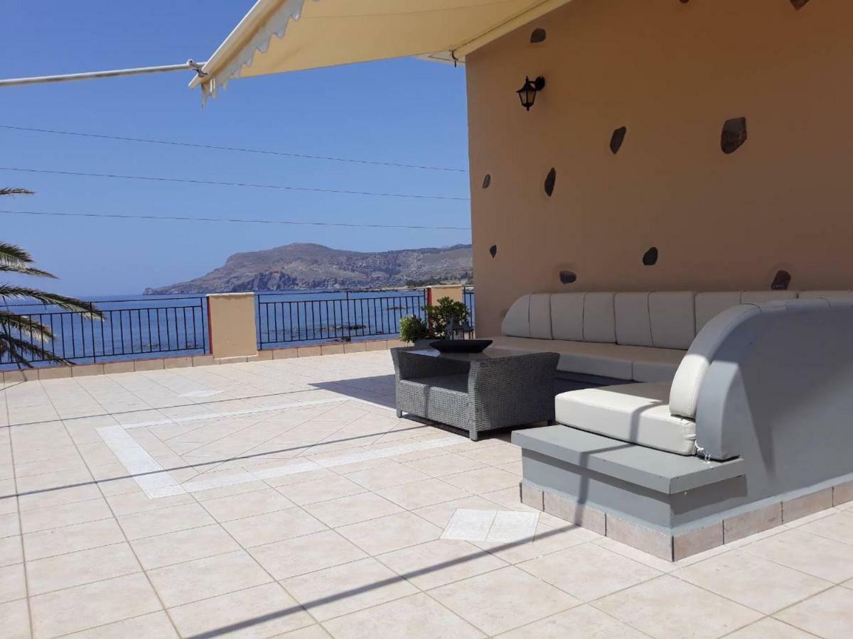 Pericles Beach Villa Kissamos Bagian luar foto